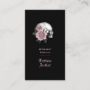 Search for skull business cards Dark