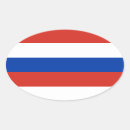 Search for white oval stickers Flag