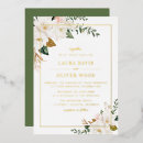 Search for magnolia wedding invitations Hand painted