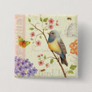 Search for bird branches badges Decorative