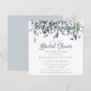 Search for light bridal shower invitations Blue