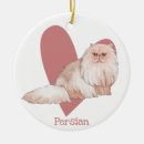 Search for persian cat christmas tree decorations Feline