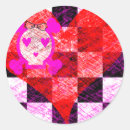 Search for girly skull stickers Heart