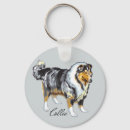 Search for rough collie key rings Lassie