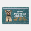 Search for yorkies doormats Dog mum