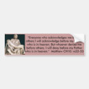Search for ever bumper stickers Jesus