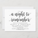 Search for remembering invitations Black and white