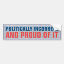 Search for politically incorrect bumper stickers President
