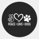 Search for peace animals stickers Dogs
