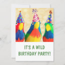 Search for parrot party invitations Cute