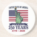 Search for 4th of july coasters Statue of liberty