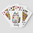 Search for cat cartoons playing cards Kitten