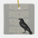 Search for edgar allan poe christmas tree decorations Raven