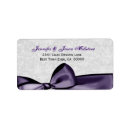 Search for silver bow return address labels White