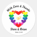 Search for lesbian marriage stickers Rainbow
