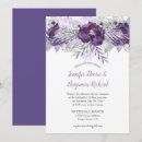 Search for ultra violet wedding invitations Floral