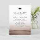 Search for brown graduation invitations Minimalist