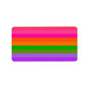 Search for purple green return address labels Stripes