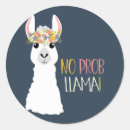 Search for funny llama stickers Party