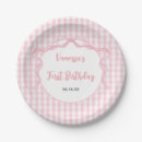 Search for ribbon plates Gingham