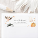 Search for halloween return address labels Orange