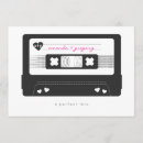 Search for mix tape invitations Modern