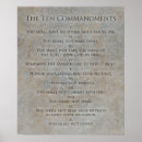 Search for ten commandments posters Faith