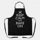 Search for keep calm and bake on aprons Humour