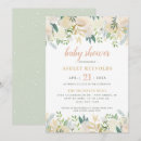 Search for blush baby girl shower invitations Rustic