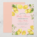 Search for lemon baby shower invitations A little cutie