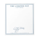 Search for restaurant notepads Lobster