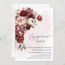 Search for modern floral engagement party invitations Garden