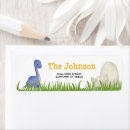Search for dinosaur birthday return address labels Baby