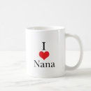 Search for i love nana mugs Heart