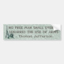 Search for thomas jefferson quotes bumper stickers President