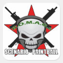 Search for paintball party stickers Military