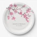 Search for cherry blossom paper plates Pink
