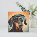 Search for dachshund note cards Cute