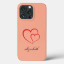 Search for colorful heart iphone cases Red