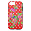 Search for red white polka dots iphone cases Flower