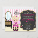 Search for beauty salon birthday invitations Makeup
