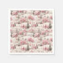 Search for pink christmas napkins Pretty