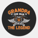 Search for grandpa the legend stickers Myth