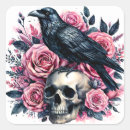 Search for skull and roses stickers Spooky