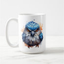 Search for cute blue bird mugs White