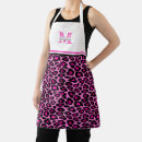 Search for hot pink and black aprons Stylish