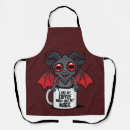 Search for cute devil aprons Black