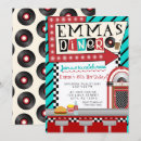 Search for sock hop birthday invitations 50's