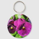 Search for flowering pansy key rings Pretty
