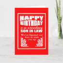Search for son in law cards Celebration